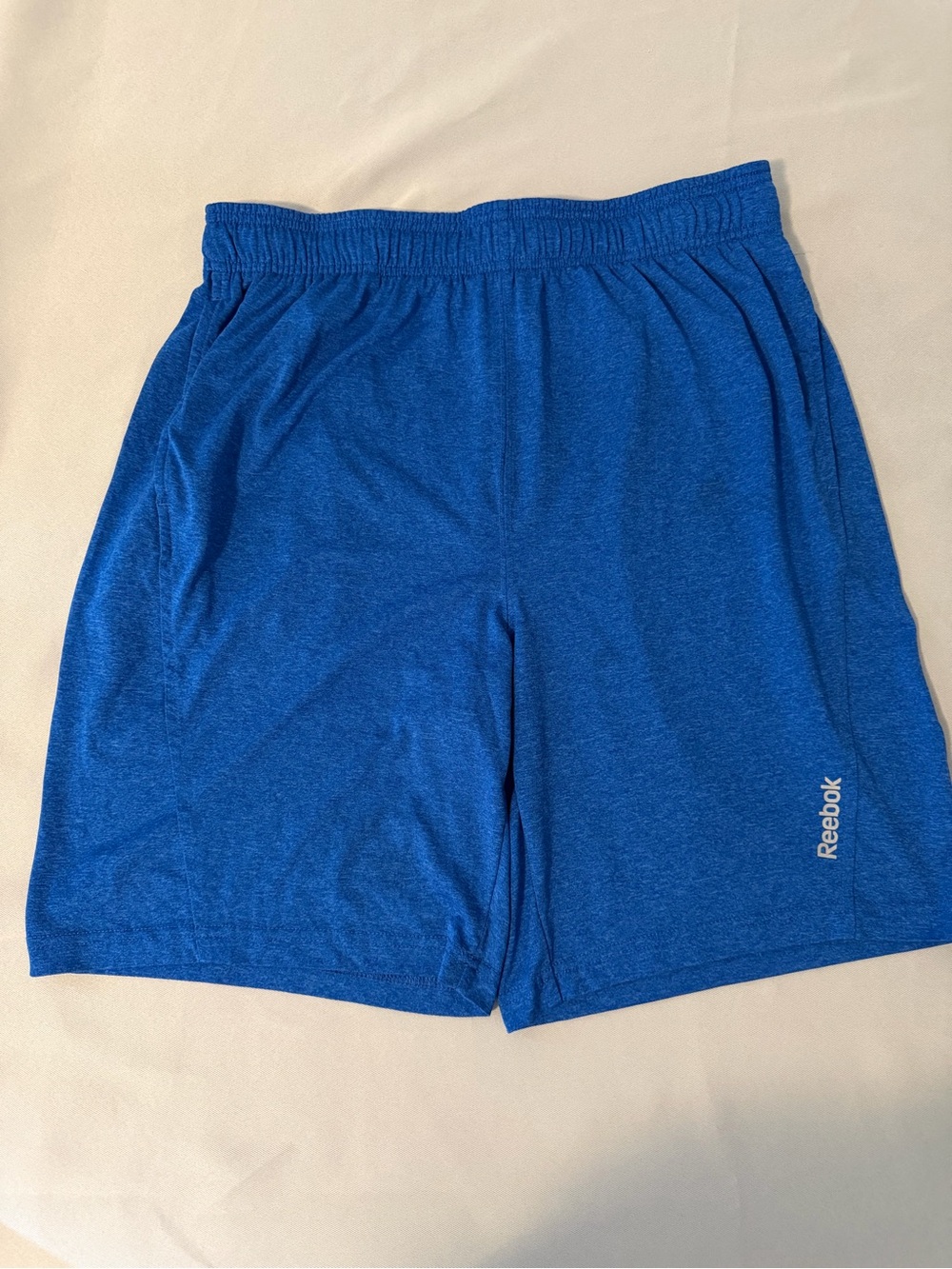 Reebok Men's Cobalt Blue Athletic Shorts